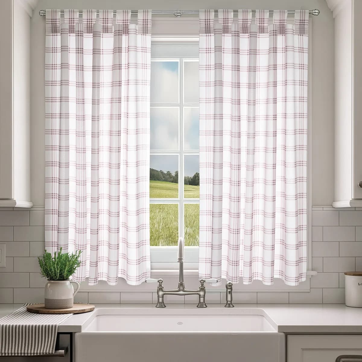 Cortinas de cocina Cross