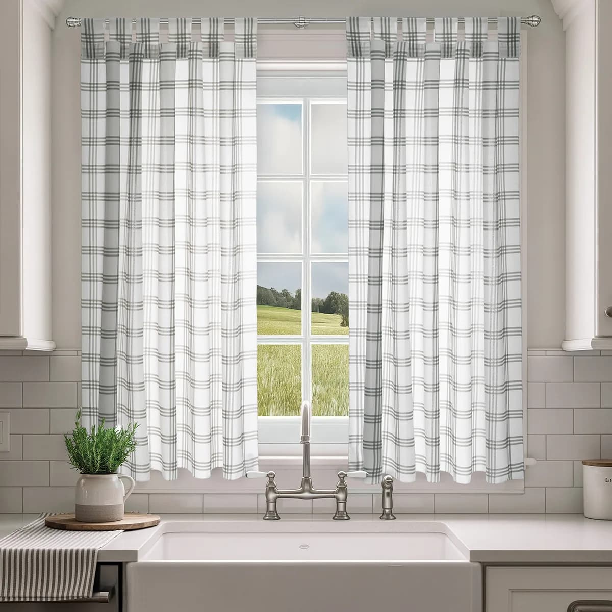 Cortinas de cocina Cross
