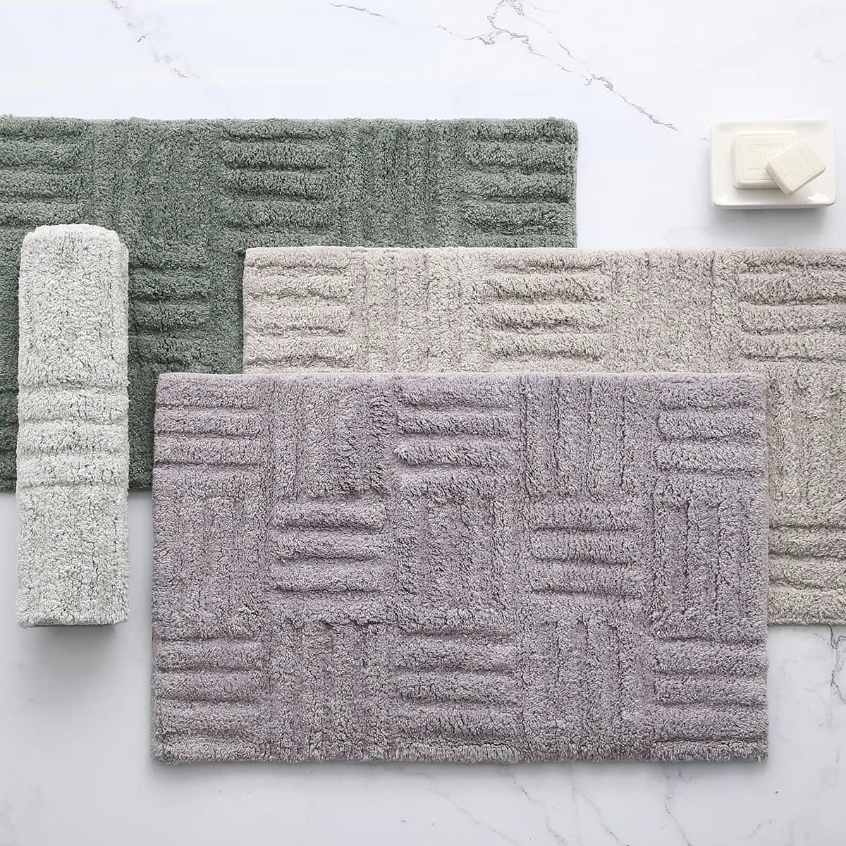 Alfombra de baño Blocks